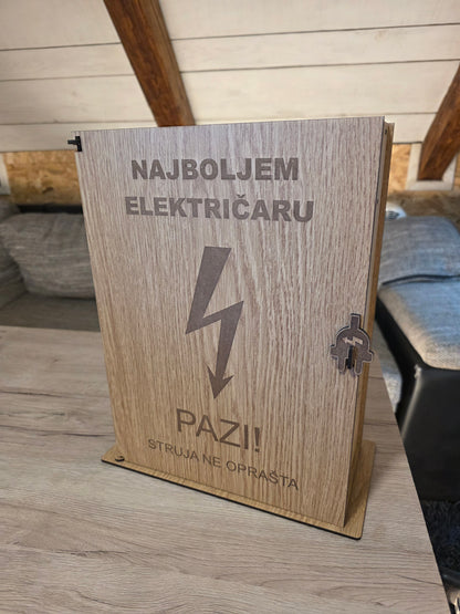 Personalizirana poklon kutija za Električara