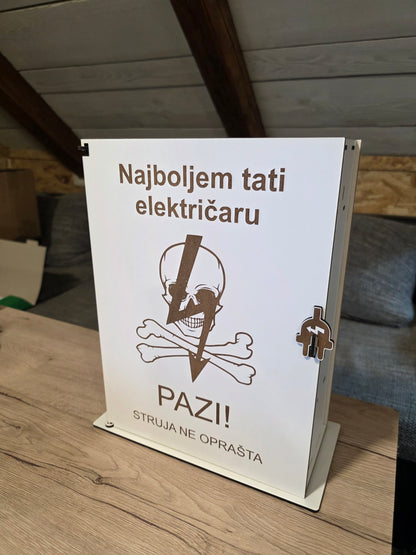 Personalizirana poklon kutija za Električara